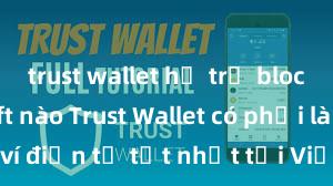 trust wallet hỗ trợ blockchain nft nào Trust Wallet có phải là ví điện tử tốt nhất tại Việt Nam không?